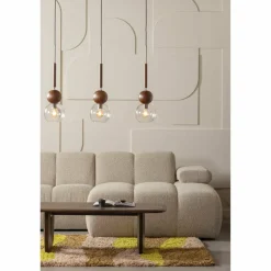 Woood MOJO chaise longue rechts boucle beige melange New