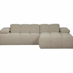 Woood MOJO chaise longue rechts boucle beige melange New