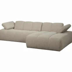 Woood MOJO chaise longue rechts boucle beige melange New
