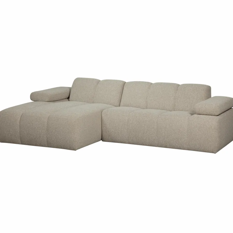 Woood MOJO chaise longue links boucle beige melange Sale