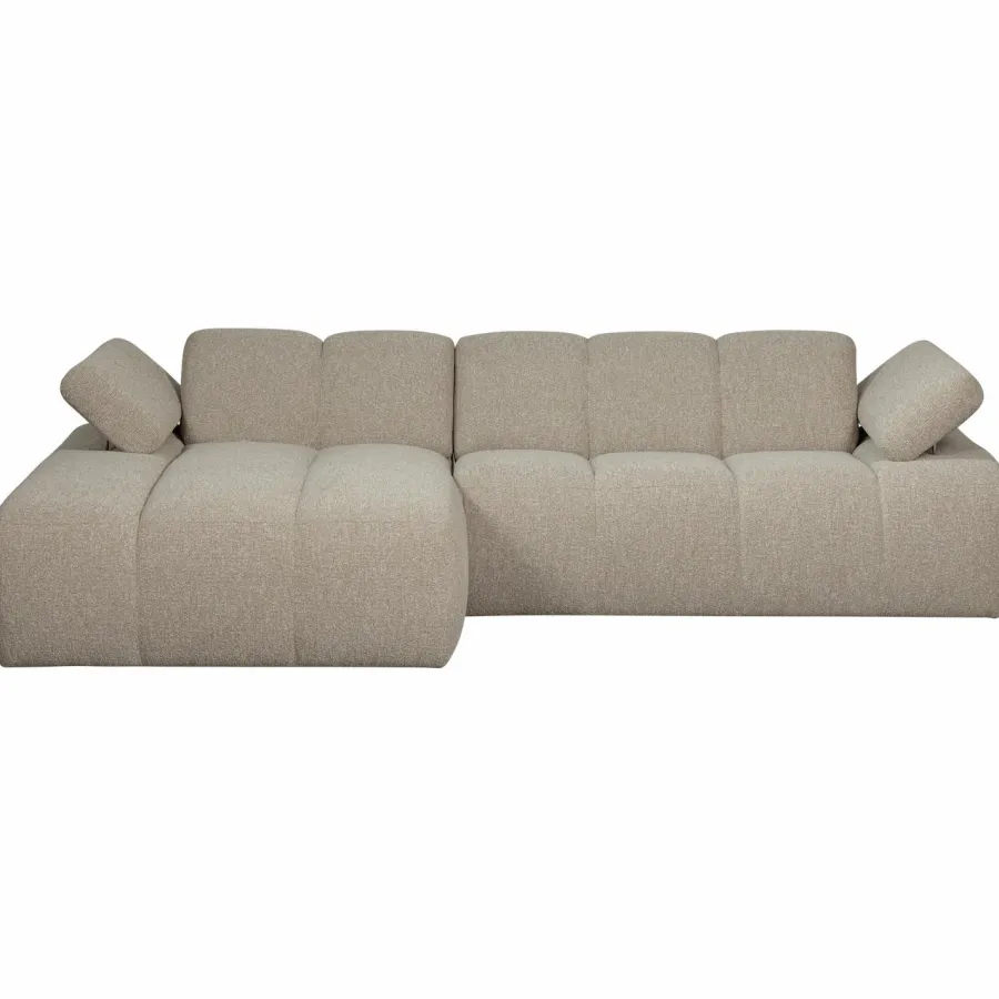 Woood MOJO chaise longue links boucle beige melange Sale