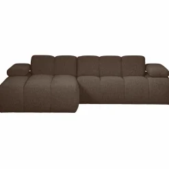 Woood MOJO chaise longue links boucle bruin melange New