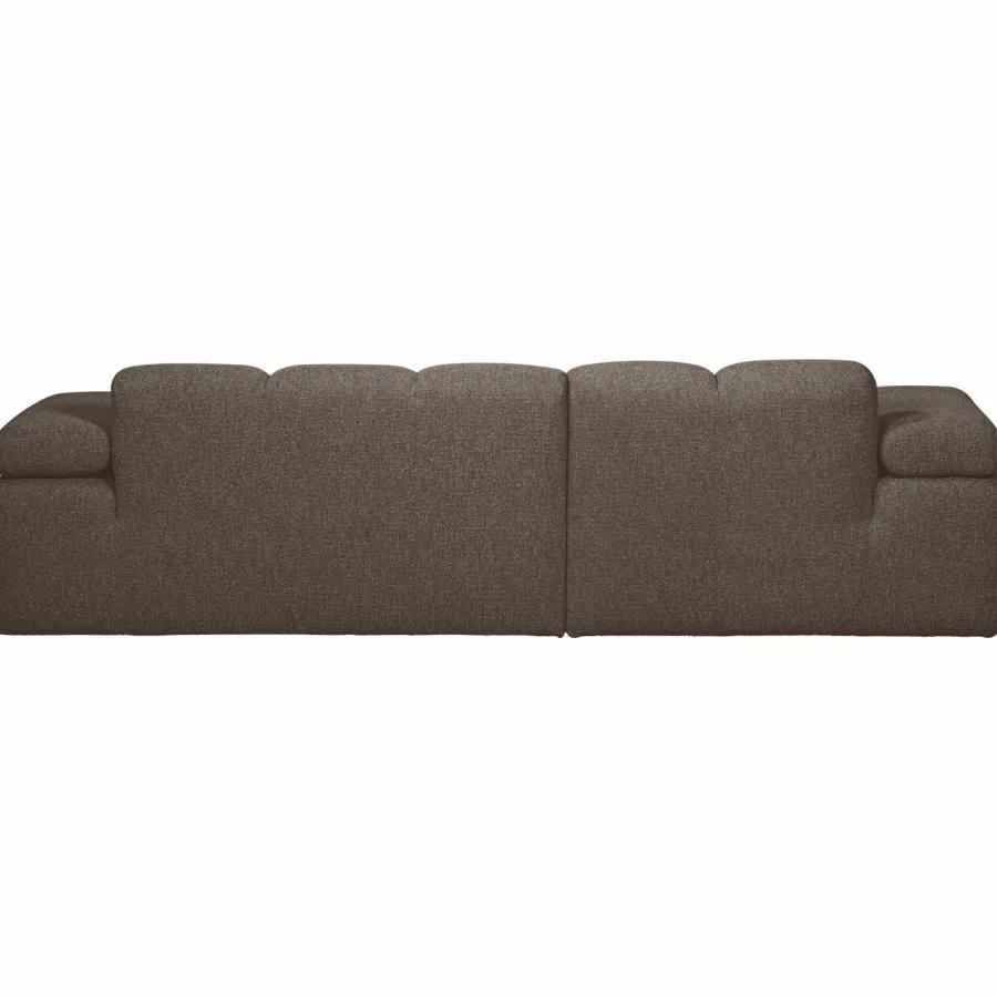 Woood MOJO chaise longue links boucle bruin melange New