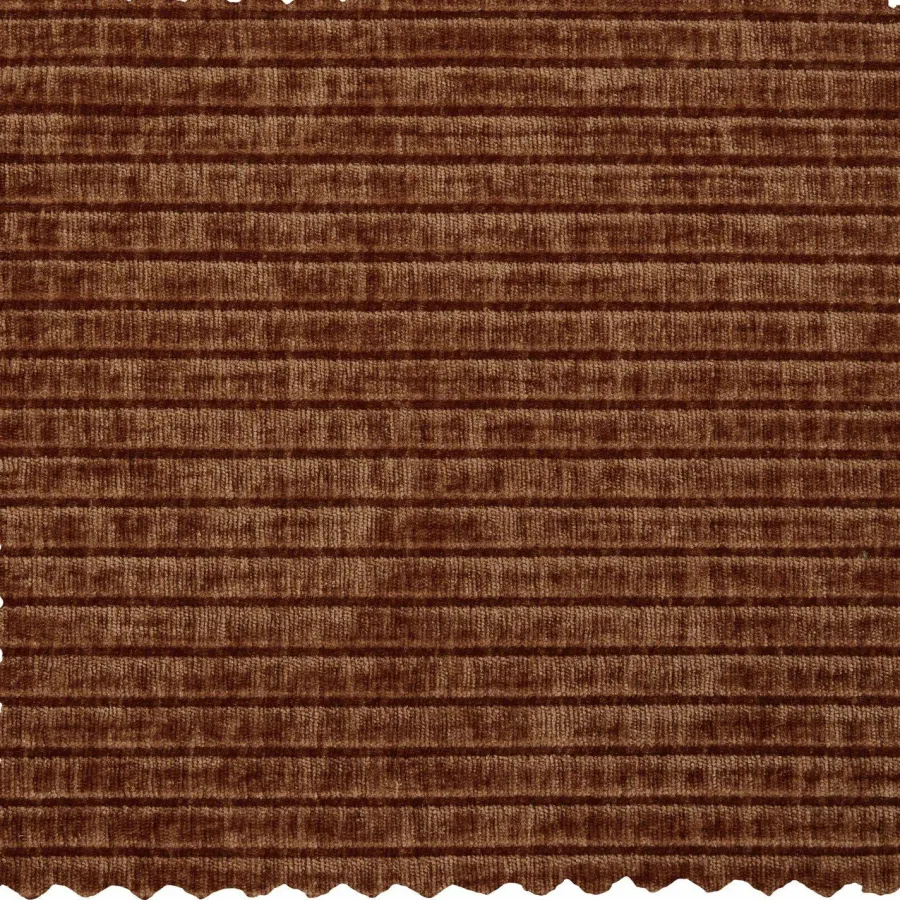 Woood MOJO draaifauteuil geweven ribstof roestbruin Sale
