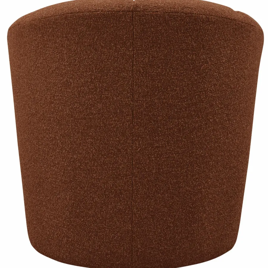 Woood MOJO draaifauteuil boucle roestbruin melange Hot