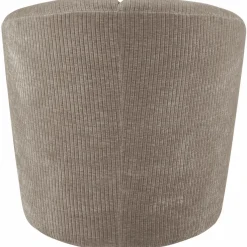 Woood MOJO draaifauteuil geweven ribstof donker zand Discount