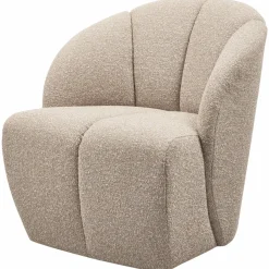 Woood MOJO draaifauteuil boucle beige melange Online