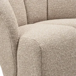 Woood MOJO draaifauteuil boucle beige melange Online