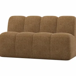 Woood Mojo Eetbankje 164 Cm Met Rugleuning Wollig Honinggeel New