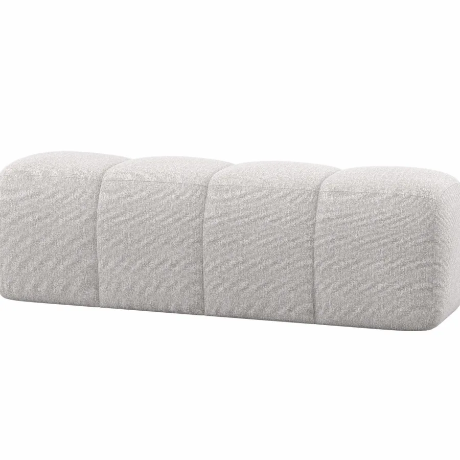 Woood Mojo Eetbankje 164 Cm Boucle Ecru Melange Online