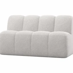 Woood Mojo Eetbankje 164 Cm Met Rugleuning Boucle Ecru Melange Outlet