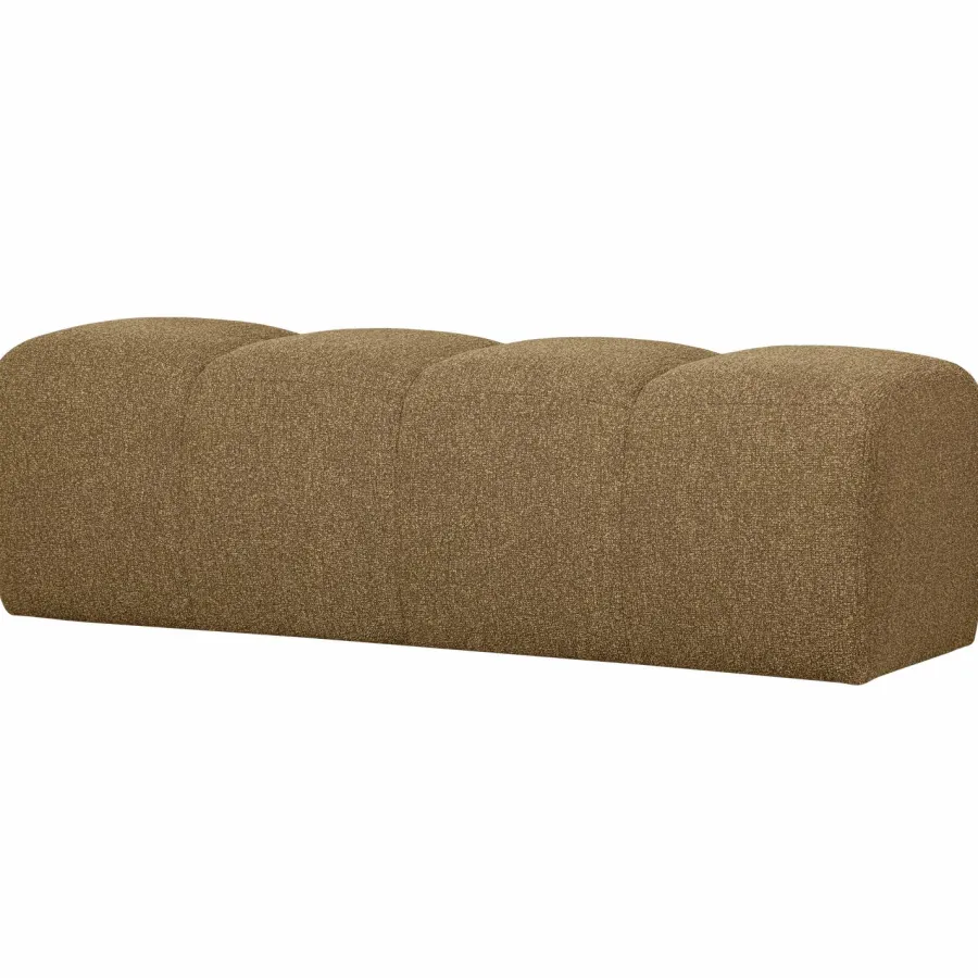 Woood MOJO eetbankje 164CM boucle geel/bruin melange Online