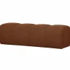 Woood MOJO eetbankje 164CM boucle roestbruin melange