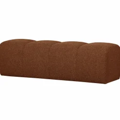 Woood MOJO eetbankje 164CM boucle roestbruin melange