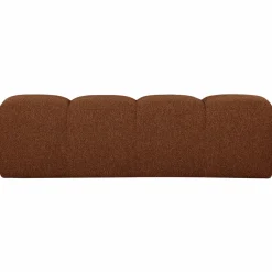 Woood MOJO eetbankje 164CM boucle roestbruin melange