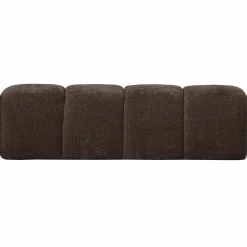 Woood MOJO eetbankje 164CM geweven ribstof bruin