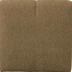 Woood Mojo Eetbankje 84cm Met Rugleuning Boucle Geel/Bruin Melange Clearance