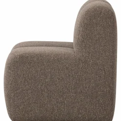 Woood Mojo Eetbankje 84cm Met Rugleuning Boucle Bruin Melange Online