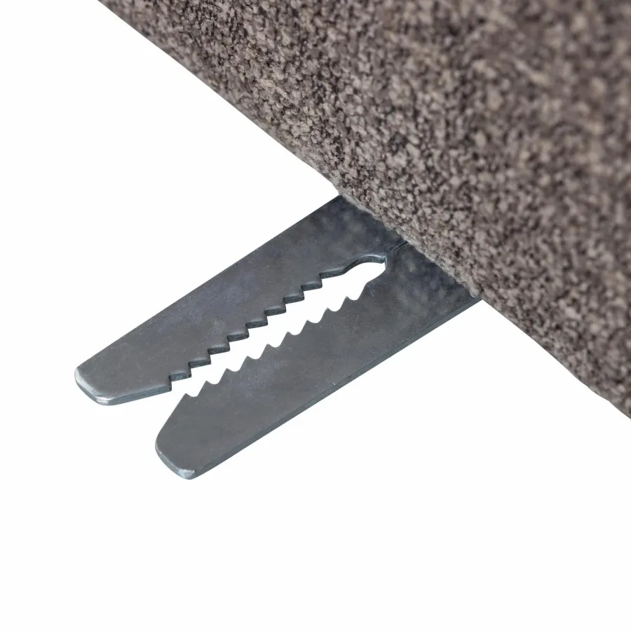 Woood Mojo Eetbankje 84cm Met Rugleuning Boucle Bruin Melange Online