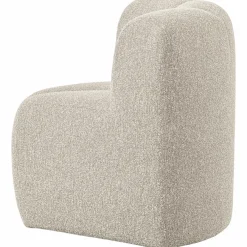 Woood Mojo Eetbankje Hoek Met Rugleuning Boucle Beige Melange New