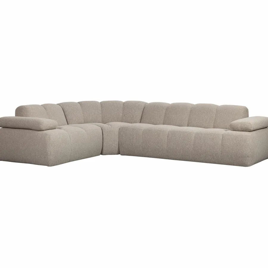 Woood Mojo Hoekbank Links Boucle Beige Melange Sale
