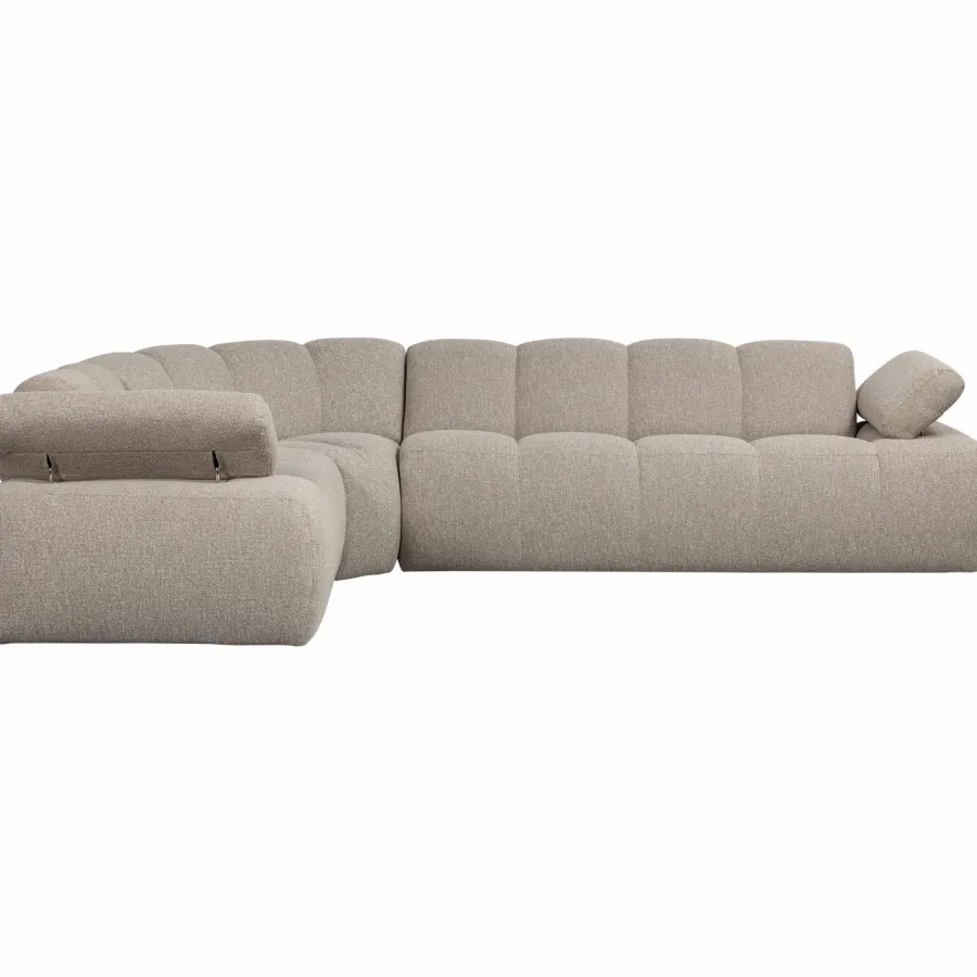 Woood Mojo Hoekbank Links Boucle Beige Melange Sale
