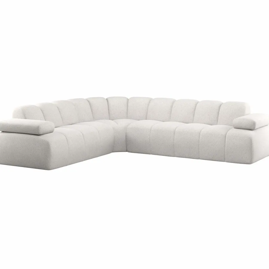 Woood Mojo Hoekbank Links Wollig Ecru Discount
