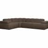 Woood Mojo Hoekbank Links Boucle Bruin Melange Online