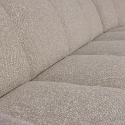 Woood Mojo Hoekbank Rechts Boucle Beige Melange New