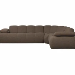 Woood Mojo Hoekbank Rechts Boucle Bruin Melange Outlet