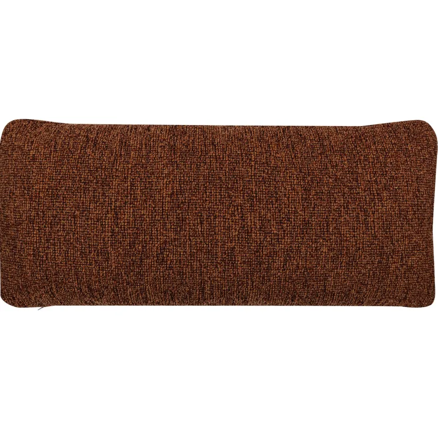 Woood Mojo kussen boucle roestbruin melange Best
