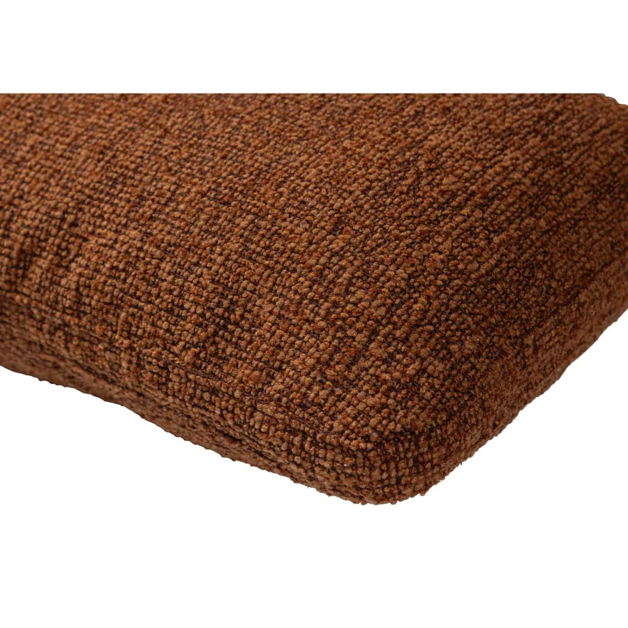 Woood Mojo kussen boucle roestbruin melange Best