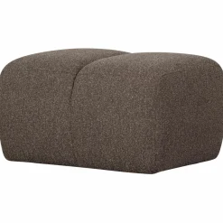 Woood Mojo poef 45x84x64cm boucle bruin melange Discount