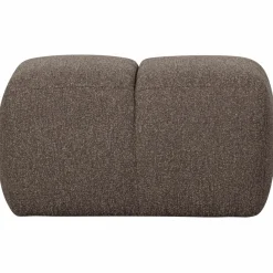 Woood Mojo poef 45x84x64cm boucle bruin melange Discount