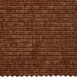 Woood Mojo poef 45x84x64cm geweven ribstof roestbruin Sale