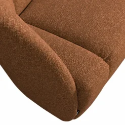 Woood Mojo 2-Zits Bankje Links Boucle Roestbruin Melange Hot