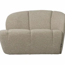 Woood Mojo 2-Zits Bankje Rechts Boucle Beige Melange Best