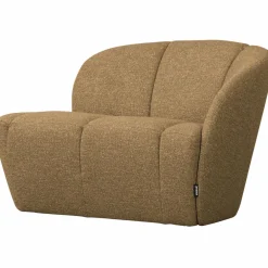 Woood Mojo 2-Zits Bankje Rechts Boucle Geel/Bruin Melange Online