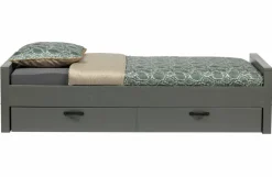 Woood Morris Bed Grenen Leem 90x200cm Excl Lattenbodem [fsc] Clearance