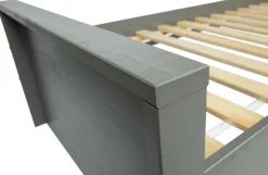 Woood Morris Bed Grenen Leem 90x200cm Excl Lattenbodem [fsc] Clearance