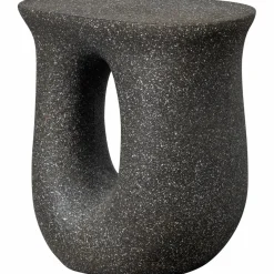 Woood Moson bijzettafel met spikkels zwart Hot