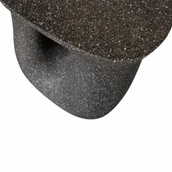 Woood Moson bijzettafel met spikkels zwart Hot