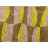 Woood MUSA vloerkleed grafisch dessin naturel/geel 170x240CM Outlet