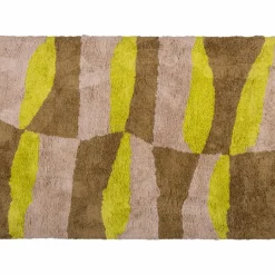 Woood MUSA vloerkleed grafisch dessin naturel/geel 170x240CM Outlet