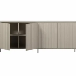 Woood New gravure dressoir 200 cm grenen dust [fsc] Hot