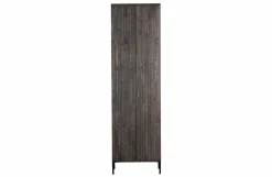 Woood New Gravure Hoge Kast Met Lade Essen Espresso [fsc] Online