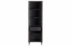 Woood New Gravure Hoge Kast Met Lade Essen Espresso [fsc] Online
