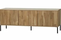 Woood New Gravure Tv Meubel 150 Cm Eiken Blanke Lak [fsc] Sale