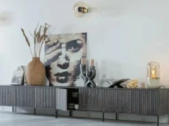 Woood New Gravure Tv Meubel 150 Cm Essen Espresso [fsc] Online