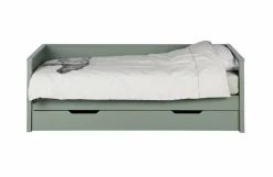 Woood Nikki Bedbank Grenen Jadegroen (excl Lade) [fsc] Outlet